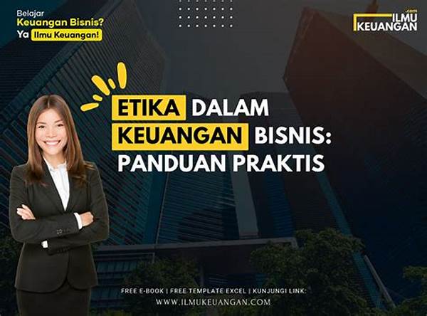Etika Keuangan